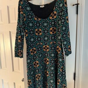 Floral Patterned Dress